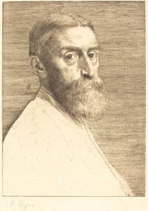 Sir Edward John Poynter, 1877. av Alphonse Legros