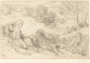 Vår av Alphonse Legros