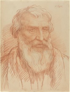 Studie av et hode av Alphonse Legros