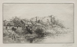 Den forlatte landsbyen av Alphonse Legros