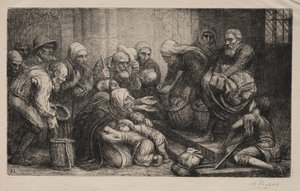Tiggerne i Brugge av Alphonse Legros