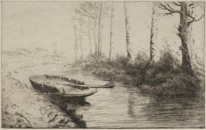 Kanalen, morgen av Alphonse Legros
