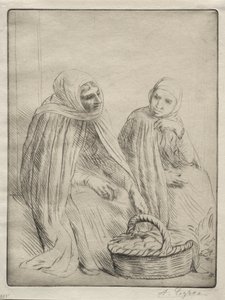 Egghandlernes 1. tallerken. av Alphonse Legros