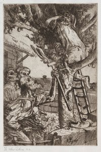 Pæretyven, nr. 1, ca. 1890. av Alphonse Legros