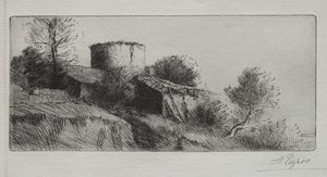 Duetårnet av Alphonse Legros