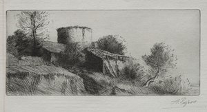 Duetårnet. av Alphonse Legros