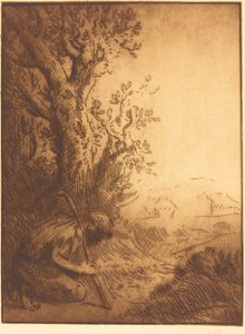 The Prodigal Son, 4. plate The Prodigal Son. av Alphonse Legros