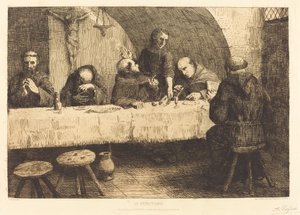 Refektoriet (Le refectoire) av Alphonse Legros