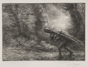 Returen til hytta av Alphonse Legros