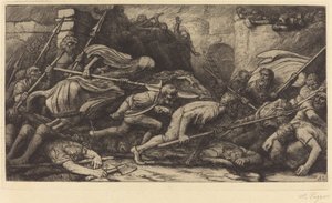 The Triumph of Death: Battle av Alphonse Legros
