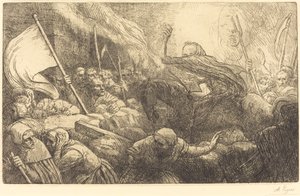 Dødens triumf: proklamasjon av Alphonse Legros