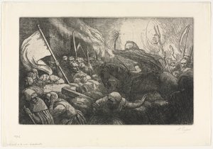 Dødens triumf: Proklamasjonen av Alphonse Legros
