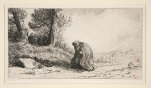 The Wayfarer av Alphonse Legros