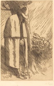 Reisende tar ly av Alphonse Legros