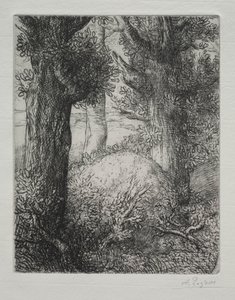 Galliske gravhauger av Alphonse Legros