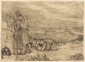 Vagabondene fra Montrouge av Alphonse Legros