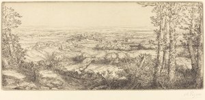 Dal i Burgund En dal i Burgund. av Alphonse Legros