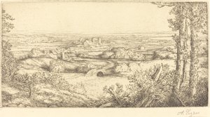 Dal i Burgund En dal i Burgund. av Alphonse Legros