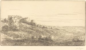 Veronne-dalen La vallee de Veronne. av Alphonse Legros
