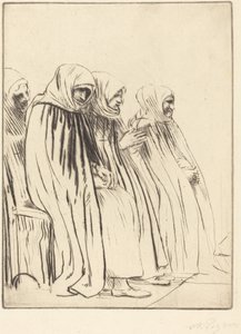 Kvinner i Brussel Kvinner i Brugge. av Alphonse Legros