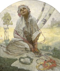 Bohemsk soldrømmer av Alphonse Mucha