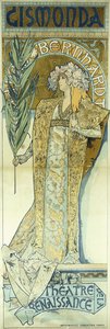 Gismonda, ca. 1894 av Alphonse Mucha