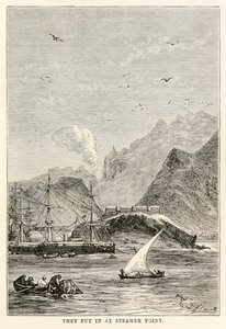 De satte inn på Steamer Point, fra 
