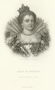 Marie de Medici av Alphonse Marie de Neuville