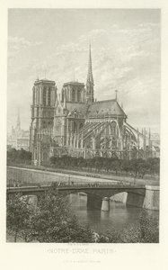 Notre-Dame, Paris av Alphonse Marie de Neuville