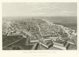 Lille by og festning av Alphonse Marie de Neuville