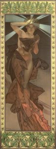Morgenstjernen av Alphonse Mucha