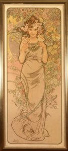 Rosen av Alphonse Mucha