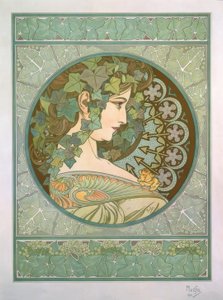 eføy av Alphonse Mucha