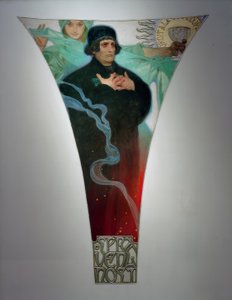 Justis - magister Jan Hus av Alphonse Mucha