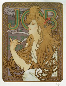 JOBB av Alphonse Mucha