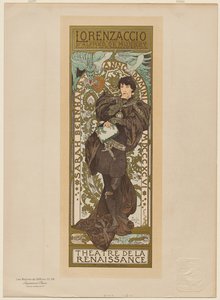 Lorenzaccio av Alphonse Mucha