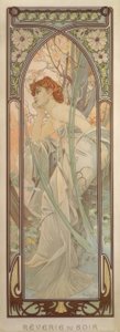 Kveldsdrøm av Alphonse Mucha