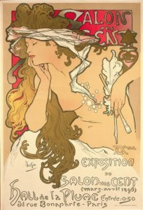 Salon des Cent av Alphonse Mucha