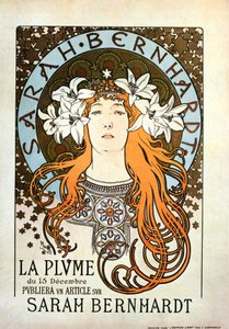 Sarah Bernhardt, La Plume, 15. desember 1896