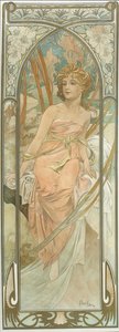 Dagens tider: Morning Awakening av Alphonse Mucha