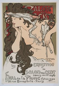 XX. utstilling av Salon des Cent, 1896. av Alphonse Mucha