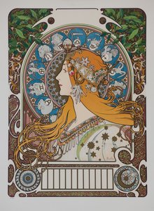 Zodiac Zodiac, 1896. av Alphonse Mucha