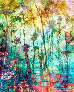 A Rich Tapestry (Warm), 2014, (digital mixed media phoneography)