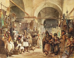I basaren, 1854