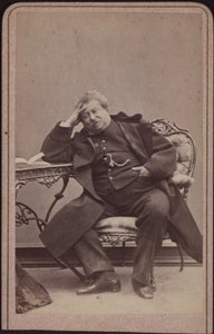 Forfatteren Alexandre Dumas far 1802-1870, ca 1868. av Amand Helm