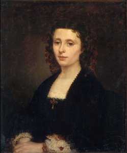 Portrett av Athenais Mialaret 1826-1899, 1855. av Amandine Parrot