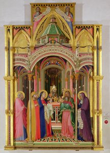 Presentasjonen i tempelet, 1342 (tempera på panel) av Ambrogio Lorenzetti