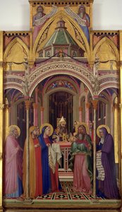 Presentasjonen i tempelet, 1342 av Ambrogio Lorenzetti