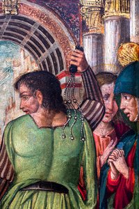 Kristi pisking av Ambrogio da Fossano (c.1460-1523) (circle of)