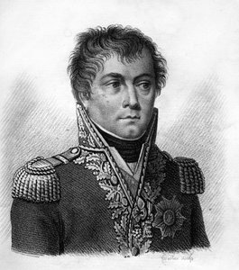 Grev Antoine François Andreossy (1761-1828), fransk general og diplomat.i "" Portretter av de franske generalene"". Gravert av Ambroise Tardieu i 1818. Stella Collection av Ambroise Tardieu